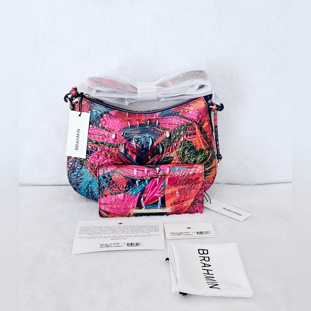 NWT Brahmin LUSH Shayna w/Ady Wallet